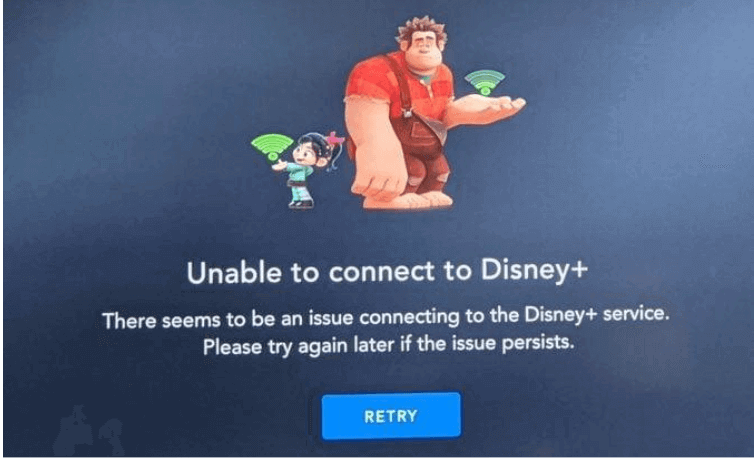 Disney Server is Down