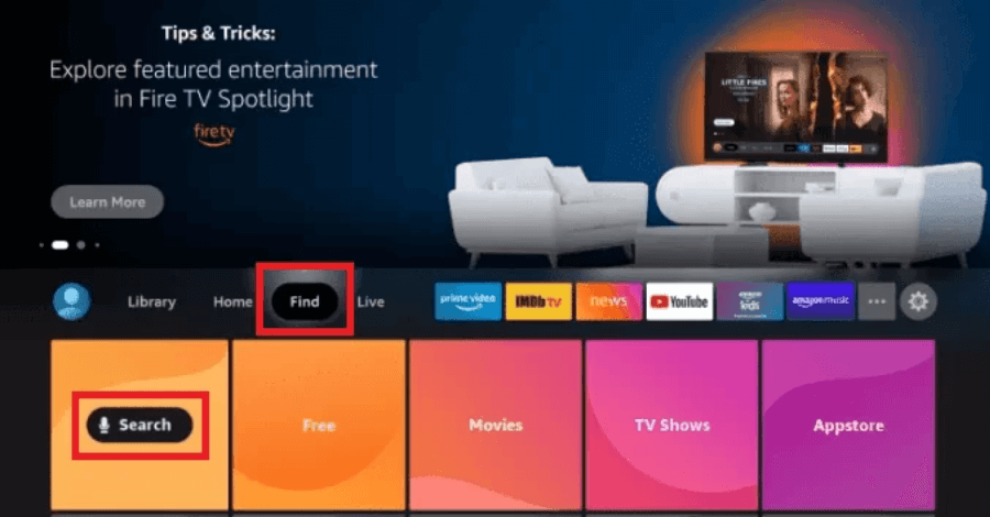 Connect Firestick to your TV