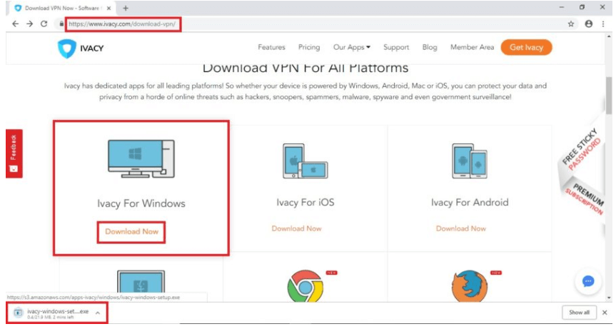 Download Ivacy VPN