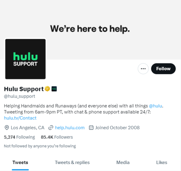 Hot To Fix Hulu Error