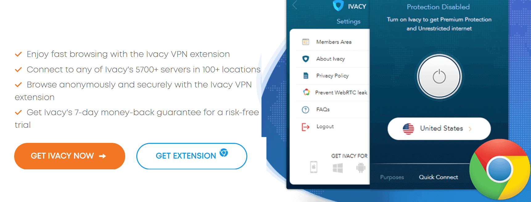 IVacy VPN For Chrome
