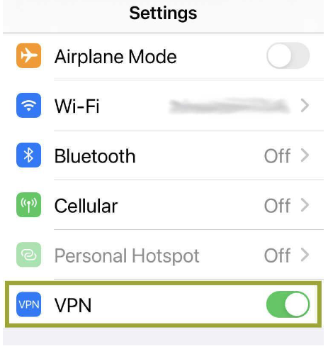 Find Vpn on List