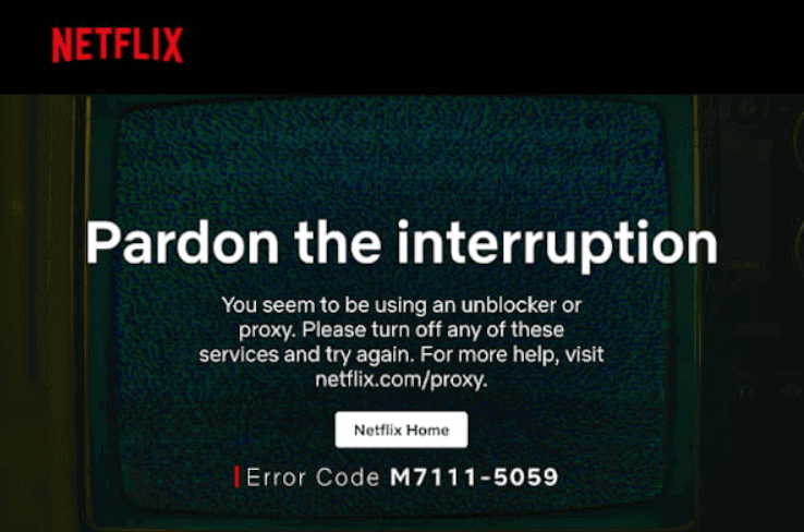 Netflix Error