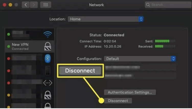 Select Disconnect