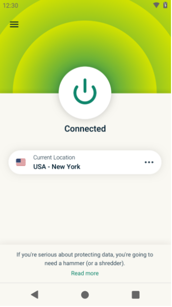 VPN from native App