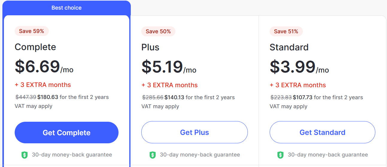 NordVPN Pricing