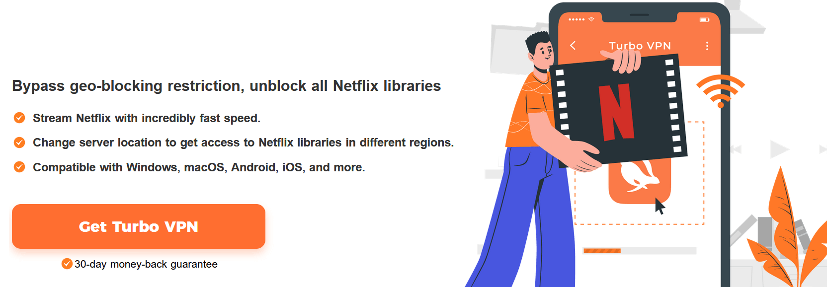 Turbo VPN for Netflix