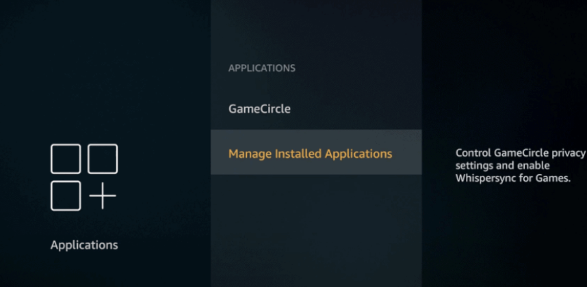 Manage Installed Applications