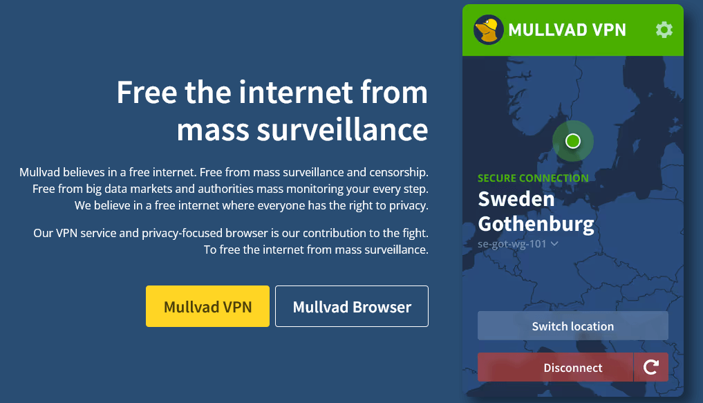 Mullvad VPN The Winner