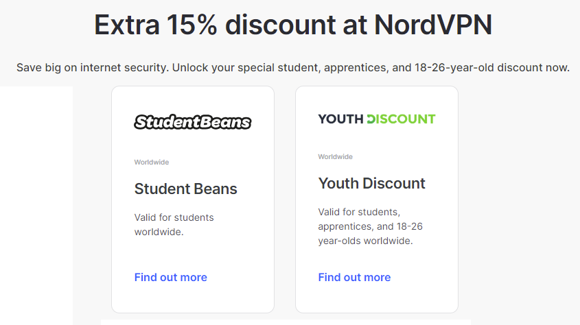 NordVPN Student Discount