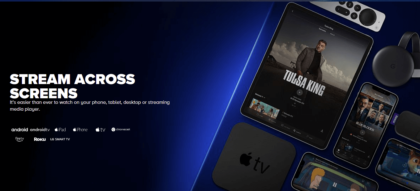 Paramount Plus For Different Devices